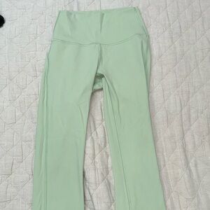 Green Lululemon Leggings